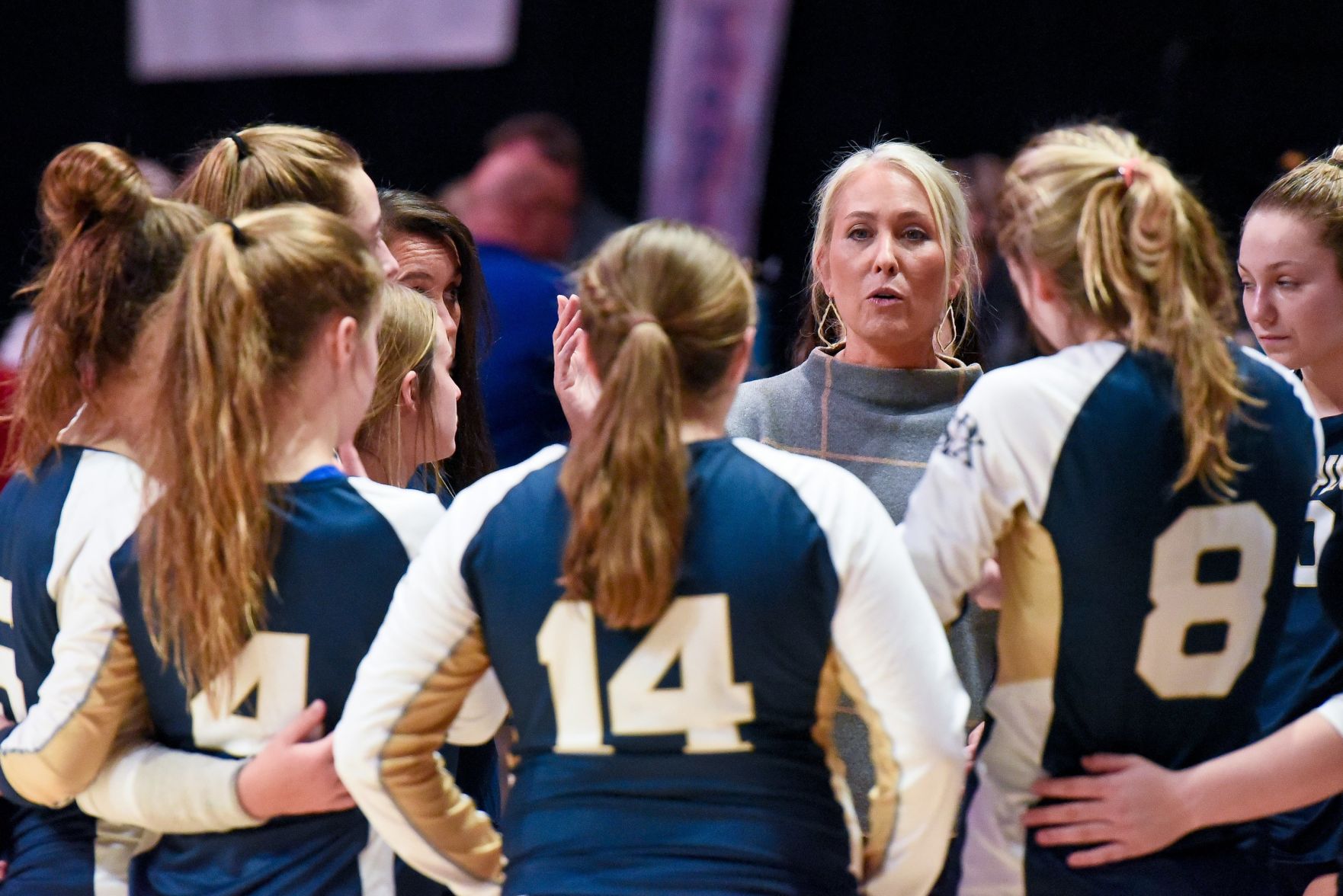 11/09/19 - Girls Volleyball - Class 2 state champ- Hermann vs St. Pius X